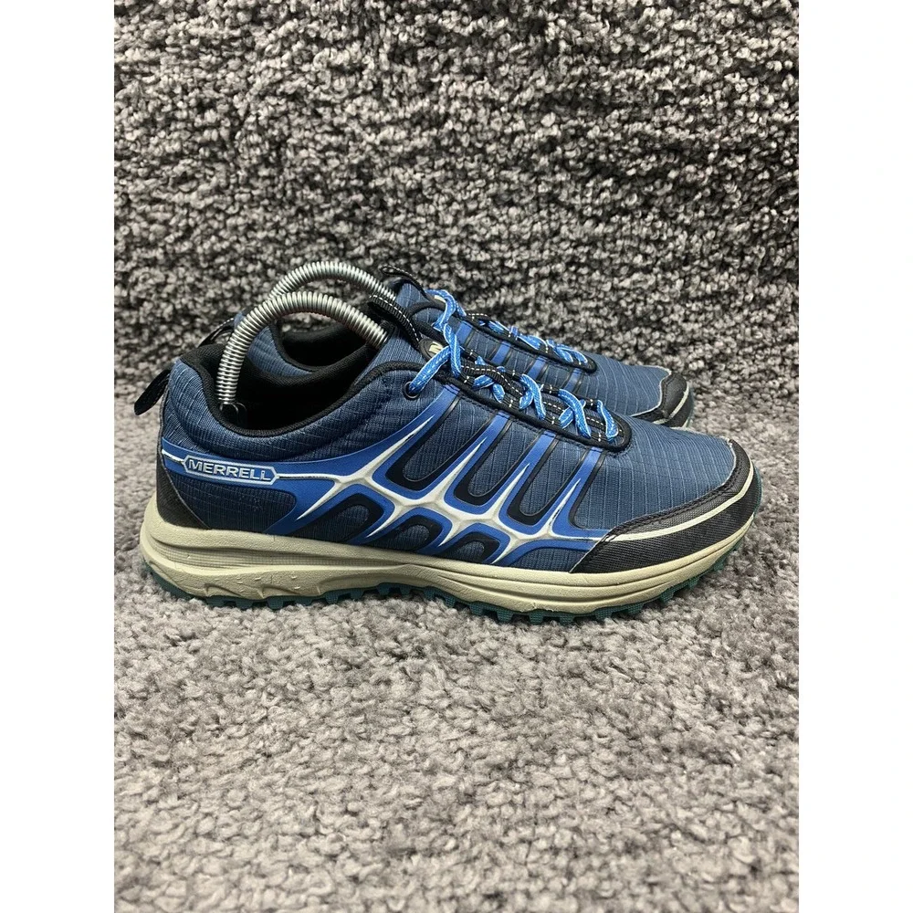 Merrell Men's Blue Wing Athletic Shoes SZ 9 Air Cushion Blue